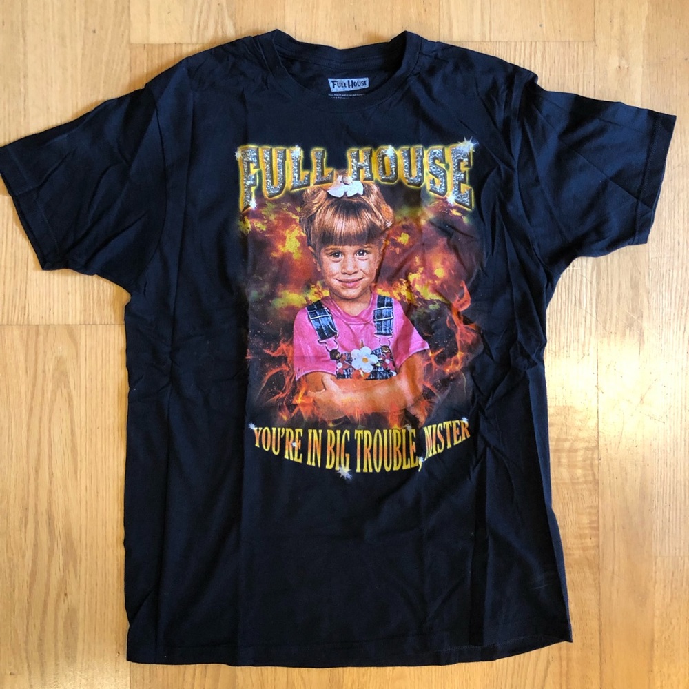 Full House Retro Hip Hop Shirt - L